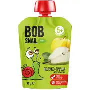 Пюре фруктове Bob Snail (Боб Снеіл) Равлик Боб Яблуко-груша для дітей від 5 місяців 90 г