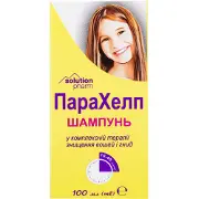 Шампунь для волос ПараХелп противопаразитарный от вшей и гнид флакон 100 мл Solution Pharm NEW