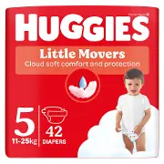 Підгузки для дітей HUGGIES (Хагіс) Ultra Comfort Unisex Jumbo (Ультра комфорт унісекс джамбо) 5 від 11 кг до 25 кг 42 шт