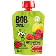 Пюре фруктовое Bob Snail (Боб Снеил) Улитка Боб Яблоко-малина для детей от 6 месяцев 90 г