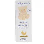 Зубна паста для дітей BABYCOCCOLE (Бейбікоколе) з вітамінами і кальцієм банан 75 мл