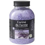 Сіль морська для ван CORINE DE FARME (Корін де Фарм) Лаванда 1,3 кг