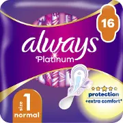 Прокладки гігієнічні жіночі ALWAYS (Олвейс) Ultra Platinum Normal Duo (Ультра платинум нормал дуо) 16 шт