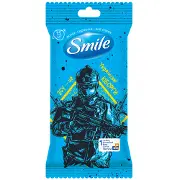 Салфетки влажные SMILE (Смайл) Разом до Перемоги в ассортименте 15 шт