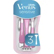 Бритва одноразовая GILLETTE (Жиллет) Venus (Венус) Sensitive для женщин 3 шт