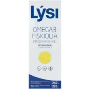 Омега-3 (риб'ячий жир) LYSI (Лісі) зі смаком лимону флакон 240 мл