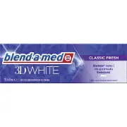 Зубная паста BLEND-A-MED (Блендамед) 3D White Классическая свежесть 75 мл