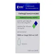 Парацетамол-Ново раствор для инфузий 10 мг/мл в флаконе 100 мл