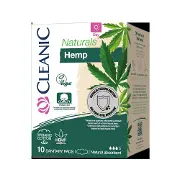 Прокладки гигиенические CLEANIC (Клиник) дневные Naturals Hemp 10 шт