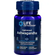 Ашваганда екстракт LIFE EXTENSION (Лайф Екстеншн) Optimized Ashwagandha оптимізована капсули для полегшення наслідків стресу флакон 60 шт