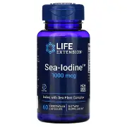 Морський Йод  LIFE EXTENSION (Лайф Екстеншн) Sea-Iodine капсули для здоров’я щитовидної залози по 1000 мкг флакон 60 шт