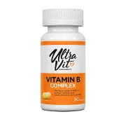 Комплекс вітамін В VPLAB (ВПЛаб) UltraVit (Ультравіт) Vitamin B complex капсули флакон 90 шт