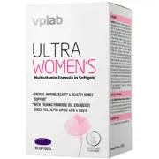 Жіноча мультивітамінна формула VPLAB (ВПЛаб) UltraVit (Ультравіт) Ultra капсули для здоров’я та благополуччя жінок упаковка 90 шт