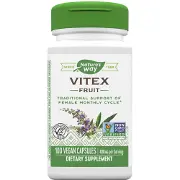 Авраамове дерево NATURE’S WAY (Натурес Вей) Vitex (Fruit) капсули для підтримки жіночого місячного циклу флакон 100 шт