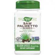 Ягоди Со Пальмето NATURE’S WAY (Натурес Вей) Saw Palmetto Berries капсули для підтримку простати флакон 100 шт