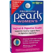 Жіночі перли NATURE’S WAY (Натурес Вей) Pearls Women капсули пробіотична добавка для підтримки здорової вагінальної флори флакон 30 шт
