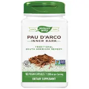По Д'арко (Кора Мурашиного дерева) NATURE’S WAY (Натурес Вей) Pau D'Arco Inner Bark капсули надають антиоксидантну підтримку флакон 180 шт