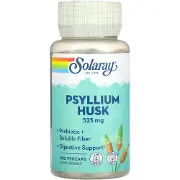 Шелуха подорожника SOLARAY (Солорай) Psyllium Husk 525 mg капсули для підтримки травлення по 525 мг флакон 100 шт