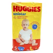 Підгузки для дітей HUGGIES (Хагіс) Unistar (Юністар) унісекс з персонажами Діснея розмір Junior 5 від 11 до 25 кг 14 шт