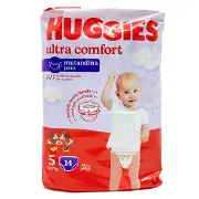Підгузки-трусики для дітей HUGGIES (Хагіс) Ultra Comfort Unisex (Ультра комфорт унісекс) Pants з персонажами Діснея розмір 5 від 12 кг до 17 кг 14 шт