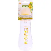 Пляшечка для годування дитяча BABY TEAM (Бебі Тім) артикул 1420 з силіконовою соскою з 0 місяців 275 мл