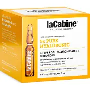 Висококонцентровані ампули для обличчя LA CABINE (ЛаКабін) 5xPure Hyaluronic проти зморшок зволожуючі по 2 мл 10 шт