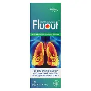 Флюаут сироп подорожнику від сухого кашлю флакон 200 мл Solution pharm