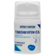 Токвилам крем-гель адапален 0,1% с бензоил пероксидом 2,5% флакон 30 мл