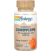 Гриб кордицепс SOLARAY (Солорай) Cordyceps Mushroom Extract 1000 mg капсули флакон 60 шт