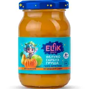 Пюре фруктовое детское ELFIK MAGIC (Эльфик меджик) яблоко, тыква, груша 170 г