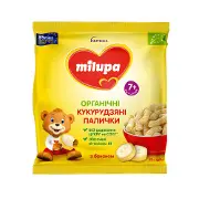 Палочки детские органические кукурузные Нутриция Milupa (Милупа) с бананом с 7-ми месяцев 20 г