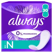 Прокладки щоденні жіночі ALWAYS (Олвейс) Daily Fresh Normal 0% віддушок та барвників 30 шт