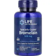 Бромелайн LIFE EXTENSION (Лайф Екстеншн) Bromelain 500 мг таблетки для поліпшенню травлення 60 шт