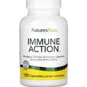 Иммуностимулятор NATURES PLUS (Натурес плюс) Immune Action капсулы 120 шт