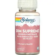 DIM комплекс (диіндолілметан) SOLARAY (Солорай) DIM Supreme капсули флакон 60 шт