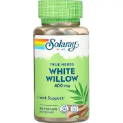 Біла верба SOLARAY (Солорай) White Willow Bark 400 мг капсули флакон 100 шт