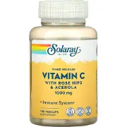 Вітамін С SOLARAY (Солорай) Vitamin C двофазне вивільнення 1000 мг капсули флакон 100 шт