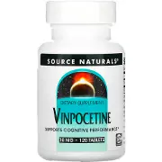Вітаміни для мозку SOURCE NATURALS (Сорс Нейчералс) Vinpocetine 10 мг винпоцетин таблетки флакон 120 шт