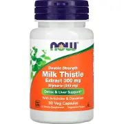 Розторопша екстракт подвійна сила NOW (Нау) Milk Thistle 300 мг капсули 50 шт
