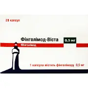 Фінголімод-Віста капсули по 0,5 мг 4 блістера по 7 шт