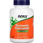 Куркумін NOW (Нау) Turmeric Curcumin капсули упаковка 120 шт