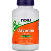 Каенский перец NOW (Нау) Cayenne капсулы по 500 мг флакон 250 шт