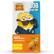 Цукерки дитячі натуральні Bob Snail (Боб Снеіл) Равлик Боб мангові 20 г + іграшка