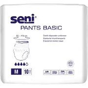 Підгузки-труси для дорослих Seni (Сені) Pants Basic Medium (Пантс Базік Медіум) поглинаючі розмір 2 10 шт