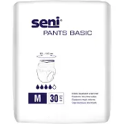 Підгузки-труси для дорослих Seni (Сені) Pants Basic Medium (Пантс Базік Медіум) поглинаючі розмір 2 30 шт