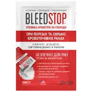 Порошок гемостатический BleedStop (Блидстоп) при порезах и сильно кровоточащих ранах 20 г