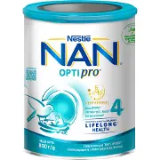 Смесь молочная детская NESTLE (Нестле) Нан 4 Optipro (Оптипро) с 5 олигосахаридами и L. Reuteri для детей от 18 месяцев 800 г