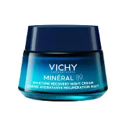 Крем для лица VICHY (Виши) Минерал 89 восстанавливающий увлажняющий ночной с чистым мелатонином для всех типов кожи 50 мл
