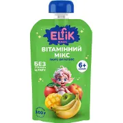 Пюре фруктовое детское ELFIK MAGIC (Эльфик меджик) Витаминный микс 100 г