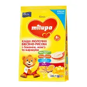 Каша молочная Нутриция Milupa (Милупа) Овсяно-рисовая с бананом, манго и маракуйей для детей с 8 месяцев 210 г